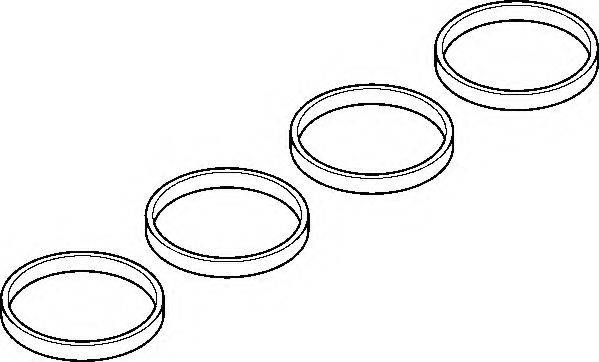 Комплект прокладок, впускний колектор