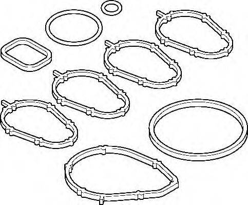 Комплект прокладок, впускний колектор ELRING 728.670