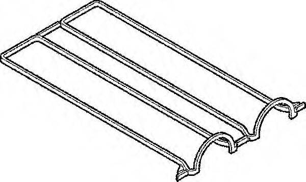 Прокладка, кришка головки циліндра ELRING 389.110