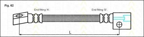 Гальмівний шланг TRISCAN 8150 24118