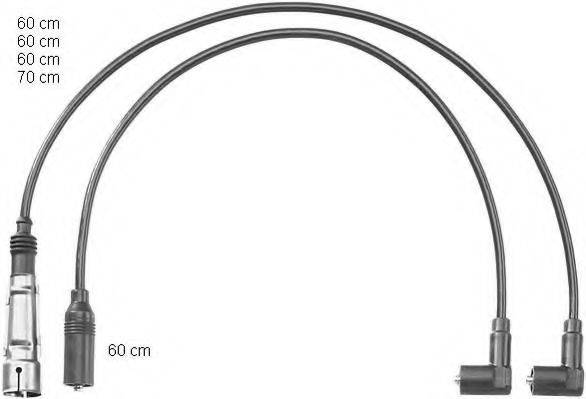 Комплект дротів запалення BERU ZEF1149