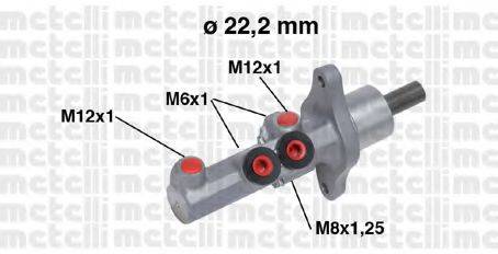 Головний гальмівний циліндр METELLI 05-0720