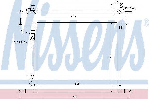 Конденсатор, кондиціонер NISSENS 940335