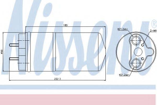 Осушувач, кондиціонер NISSENS 95462