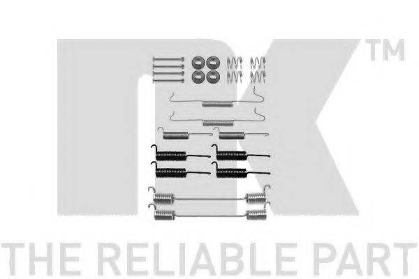 Комплектуючі, гальмівна колодка NK 7947648