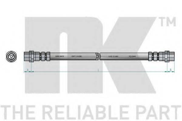 Гальмівний шланг NK 854751