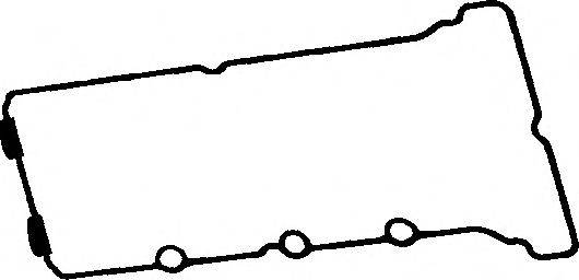 Прокладка, кришка головки циліндра CORTECO 440009P