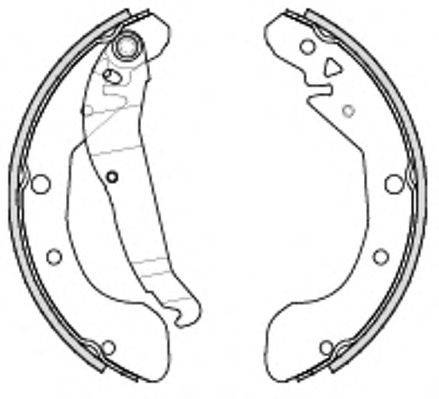 Комплект гальмівних колодок