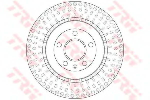 гальмівний диск TRW DF6175S