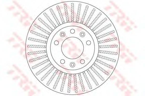 гальмівний диск TRW DF6419