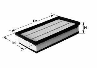 Повітряний фільтр CLEAN FILTERS MA1379