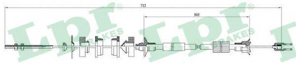 Трос, управління зчепленням LPR C0005C