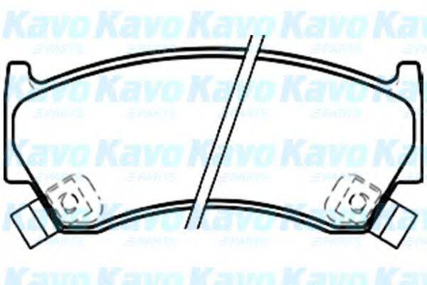 Комплект гальмівних колодок, дискове гальмо