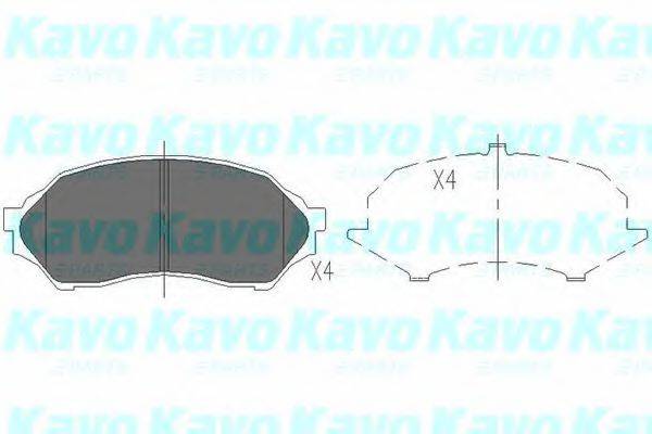 Комплект гальмівних колодок, дискове гальмо