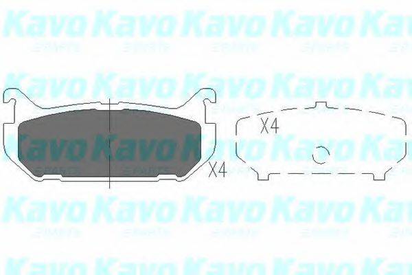 Комплект гальмівних колодок, дискове гальмо