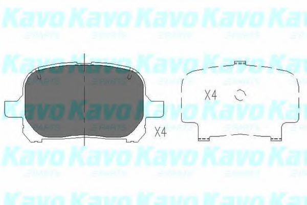 Комплект гальмівних колодок, дискове гальмо