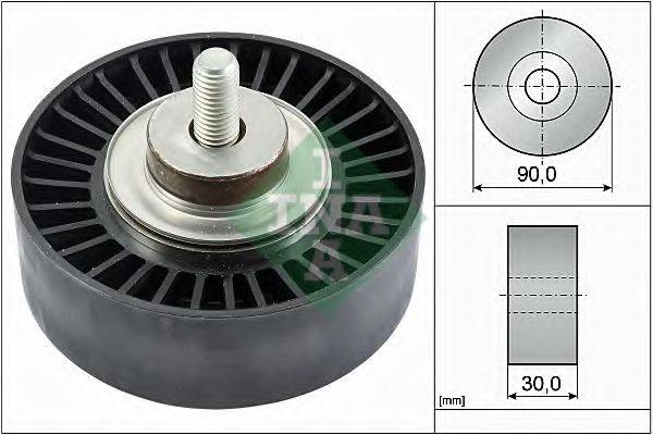 Паразитний / провідний ролик, полікліновий ремінь INA 532 0752 10