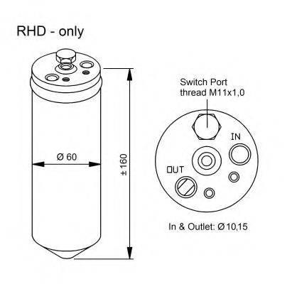 Осушувач, кондиціонер NRF 33320