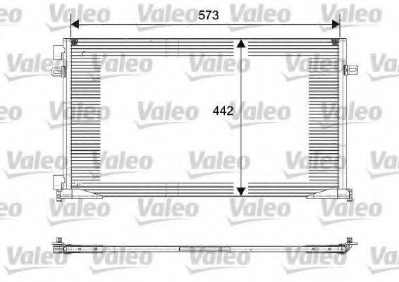 Конденсатор, кондиціонер VALEO 817644