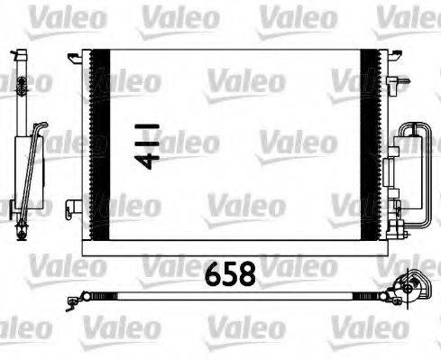 Конденсатор, кондиціонер VALEO 817647