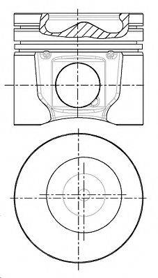 Поршень NURAL 87-437000-00