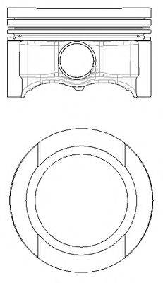 Поршень NURAL 87-148307-00