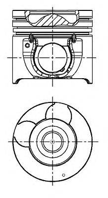 Поршень NURAL 87-431707-00