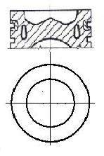 Поршень NURAL 87-139500-00