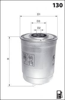 Паливний фільтр MECAFILTER ELG5406