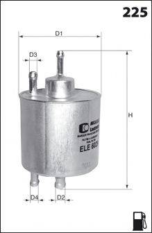 Паливний фільтр MECAFILTER ELE6093