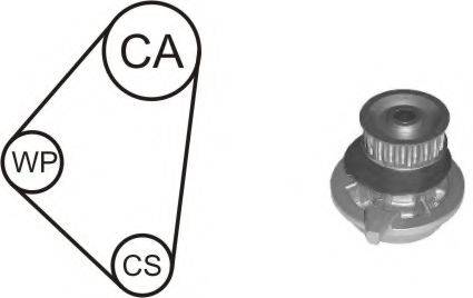 Водяний насос + комплект зубчастого ременя AIRTEX WPK-116701