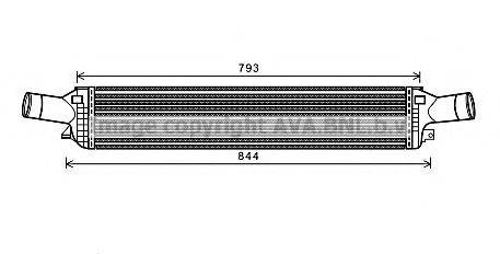 Інтеркулер AVA QUALITY COOLING AIA4319