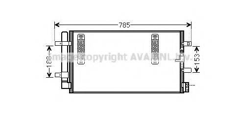 Конденсатор, кондиціонер AVA QUALITY COOLING AIA5297D