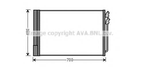 Конденсатор, кондиціонер AVA QUALITY COOLING BWA5370D