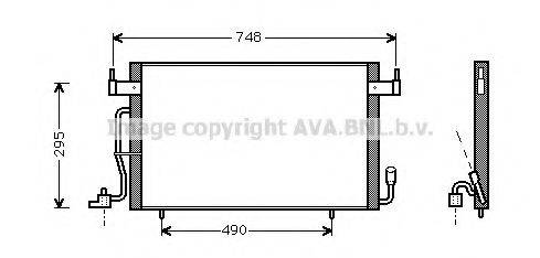 Конденсатор, кондиціонер AVA QUALITY COOLING CN5166