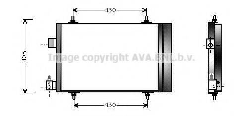 Конденсатор, кондиціонер AVA QUALITY COOLING CN5173D