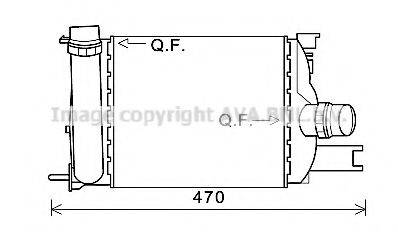 Інтеркулер AVA QUALITY COOLING DAA4013