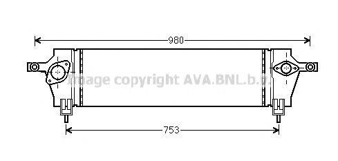 Інтеркулер AVA QUALITY COOLING DNA4333