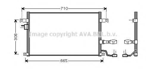 Конденсатор, кондиціонер AVA QUALITY COOLING DW5056D