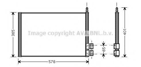 Конденсатор, кондиціонер AVA QUALITY COOLING FDA5328