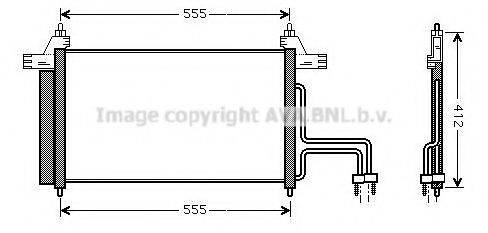 Конденсатор, кондиціонер AVA QUALITY COOLING FT5253D