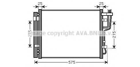 Конденсатор, кондиціонер AVA QUALITY COOLING HY5189D