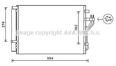 Конденсатор, кондиціонер AVA QUALITY COOLING HY5280D