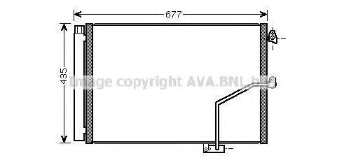 Конденсатор, кондиціонер AVA QUALITY COOLING MSA5450D