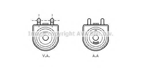 масляний радіатор, моторне масло AVA QUALITY COOLING PE3271