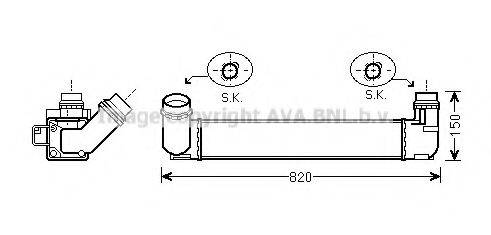 Інтеркулер AVA QUALITY COOLING RT4564