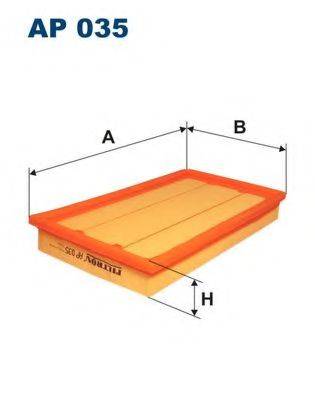 Повітряний фільтр FILTRON AP035