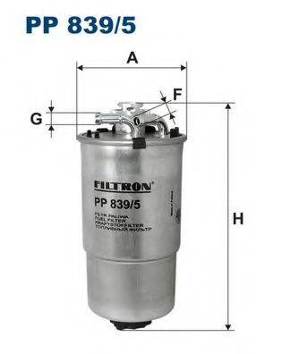 Паливний фільтр FILTRON PP839/5