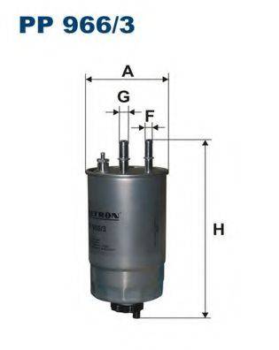 Паливний фільтр FILTRON PP966/3