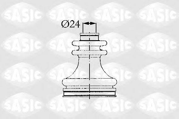 Комплект пильника, приводний вал SASIC 4003425